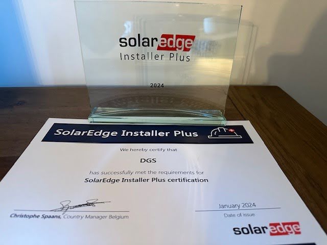 DGS-Groep = jouw SolarEdge Installer Plus Partner
