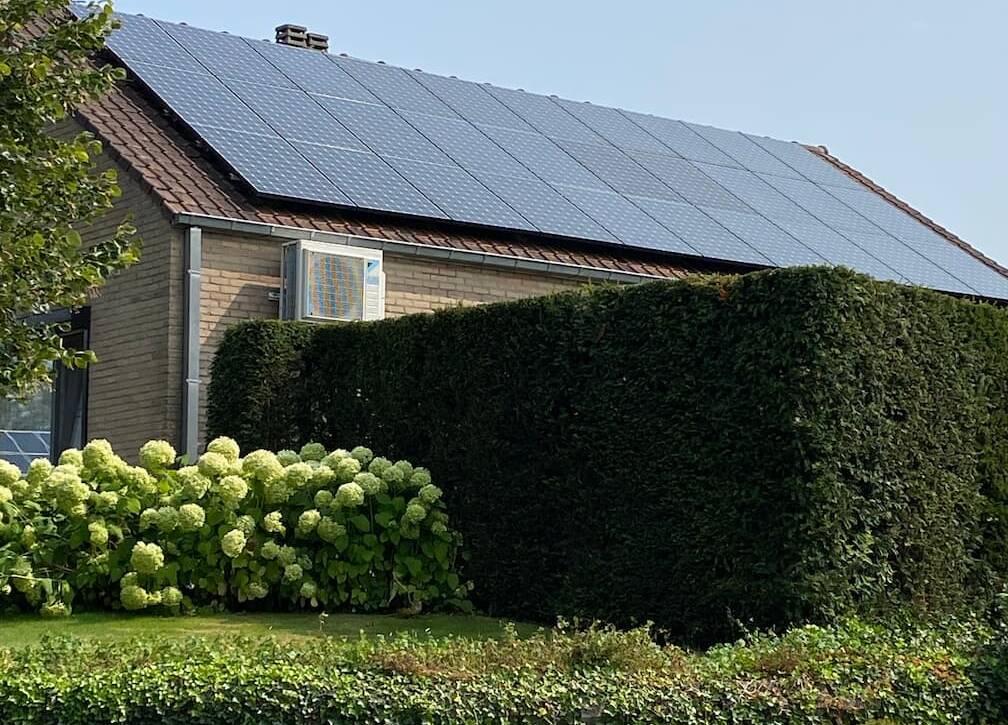 30 gereinigde zonnepanelen Blanden osmose DGS